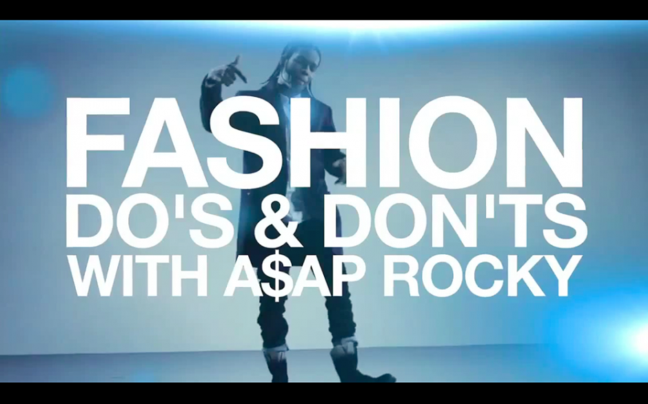 THREADS Thursday #8 – Fashion Dos and Don’ts With A$AP Rocky