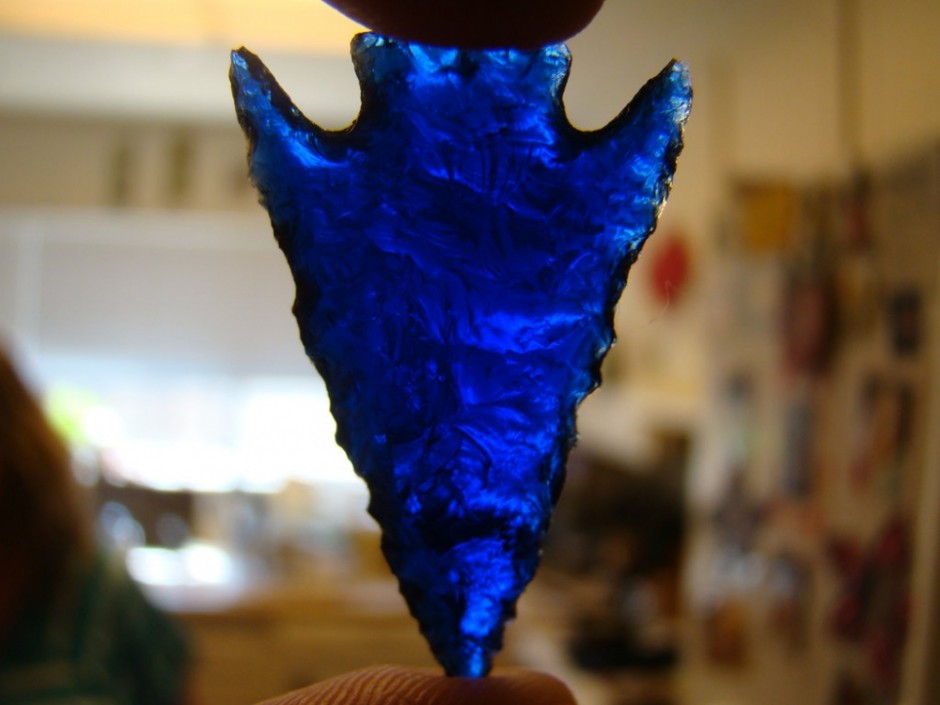 DIY Saturday #10 – Making Glass Arrowheads