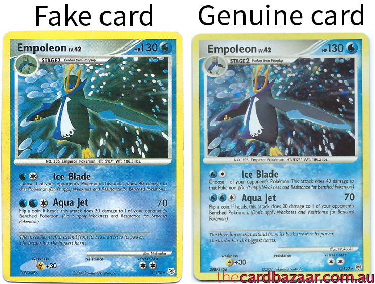 T hvorfor ikke transaktion How to Spot Fake Pokémon Cards – #Tealcheese
